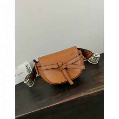 Loewe Mini Gate Dule in Soft Calfskin 