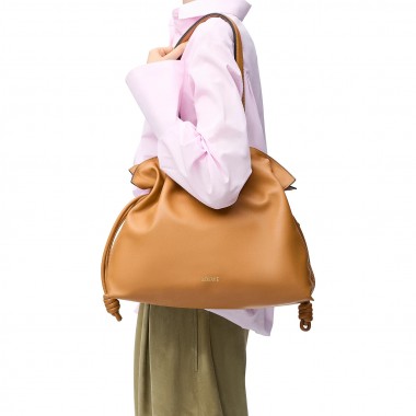 Loewe Large Flamenco Bag in nappa leather 