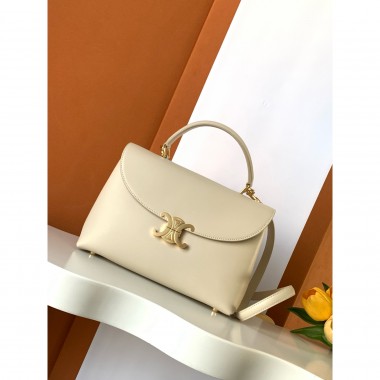 Celine Medium Nino Bag in Supple grained calfskin -Capuccino