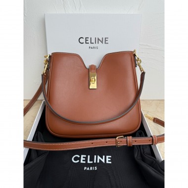 Celine Small Camille 16 Soft Bag in Smooth Calfskin -Tan