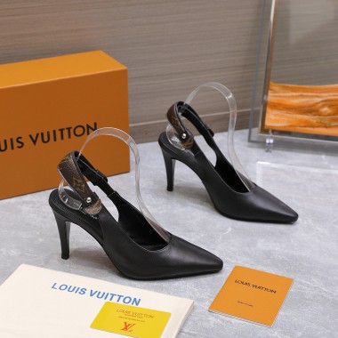 LV Slingback Pumps, Heel 9.5cm  Size 35-41