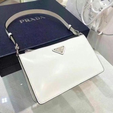 Mini borsa a spalla in pelle spazzolata