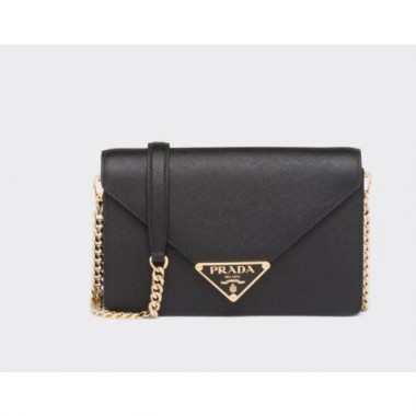 Borsa a spalla in Saffiano