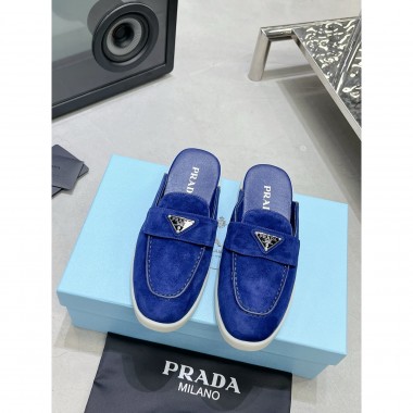 Prada Suede Mules,   Size 35-45