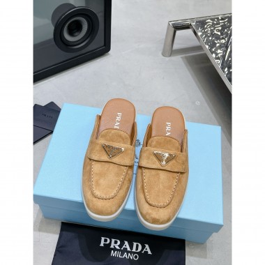 Prada Suede Mules,   Size 35-45