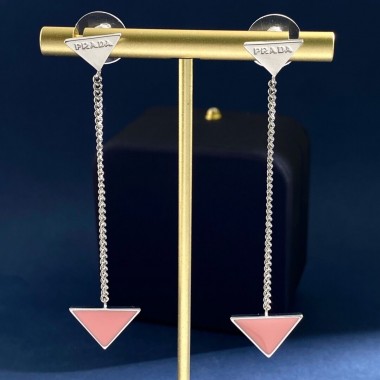 Orecchini pendenti Prada Symbole