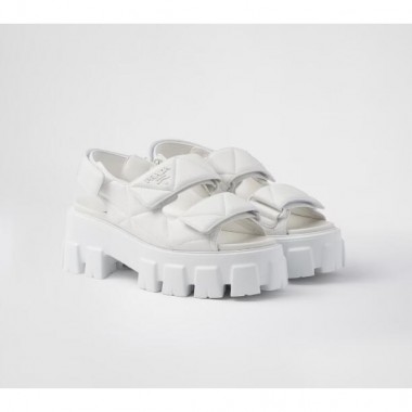 Prada Monolith nappa leather Sandals,  Size 35-41