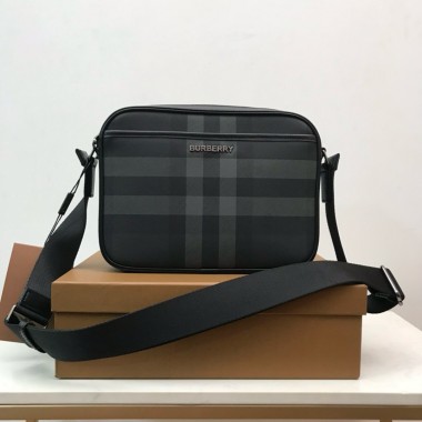 Burberry Charcoal Messenger