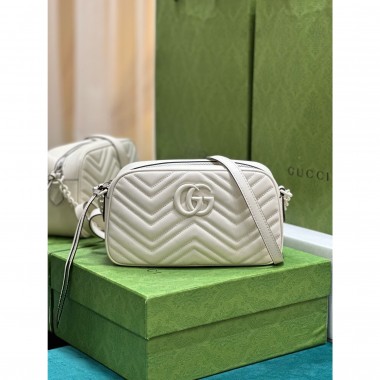 Borsa a spalla GG Marmont matelassé misura piccola