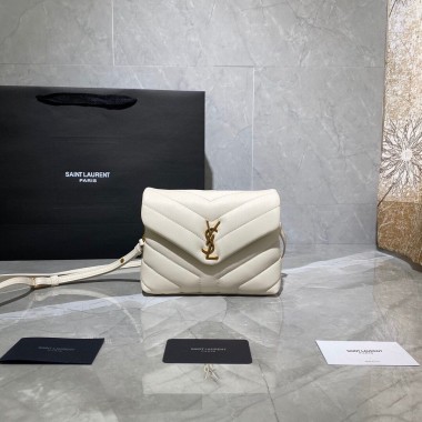 YSL Yves Saint Laurent Loulou Mini Bag in Calfskin 