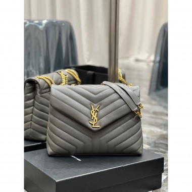 YSL Yves Saint Laurent Medium Chain Bag in Calfskin 