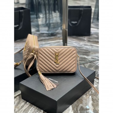 YSL Yves Saint Laurent Lou Camera Bag in Calfskin 