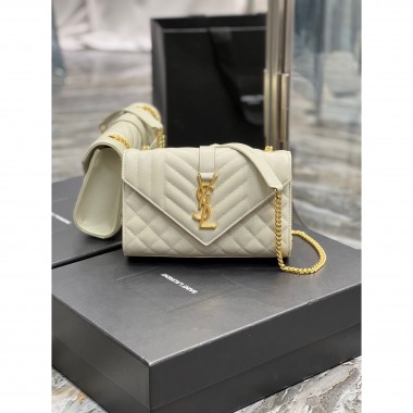 YSL Yves Saint Laurent Envelope Small Chain Bag 