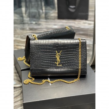 YSL Yves Saint Laurent Kate Medium Reversible Chain Bag 