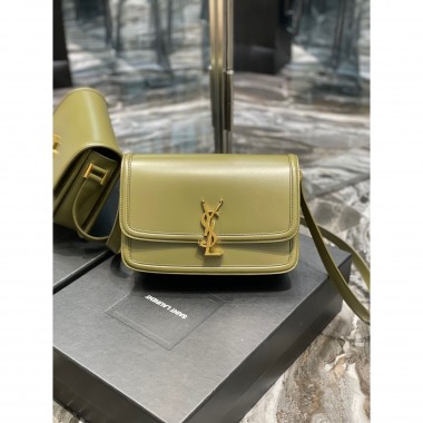 YSL Borsa Satchel Solferino Media in Pelle Box  