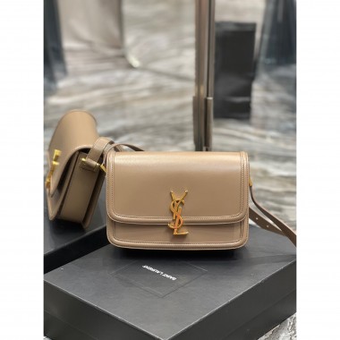 YSL Borsa Satchel Solferino Media in Pelle Box  