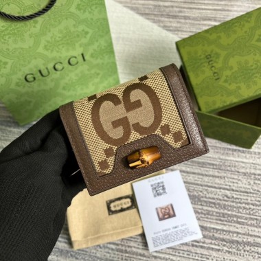 Gucci bamboo Portafogli Compatti