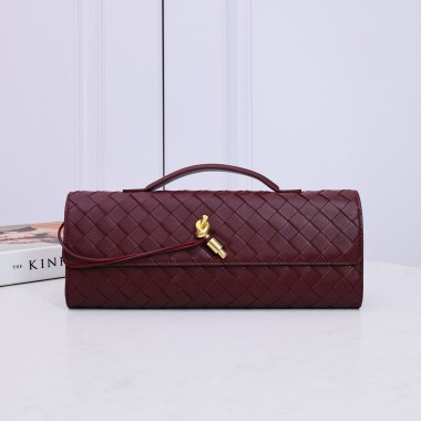 Bottega Veneta Andiamo Clutch-Barolo