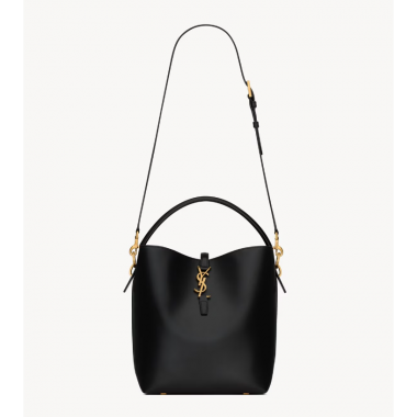 Saint Laurent LE 37 in Shiny Leather-Black