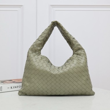 Bottega Veneta Small Hop Shoulder Bag -Travertine