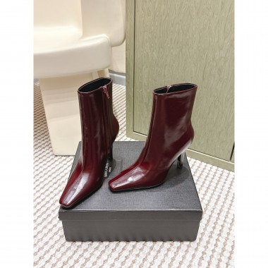 Stivali in pelle Saint Laurent