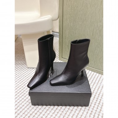 Stivali in pelle Saint Laurent