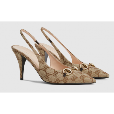 Décolleté slingback donna Gucci con Morsetto