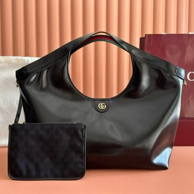 Borsa shopping Gucci Giglio misura grande