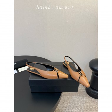 Ballerina Babylone in Pelle Saint Laurent