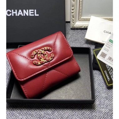 Pelle portafoglio Chanel