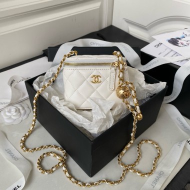 Chanel Vanity Case-White
