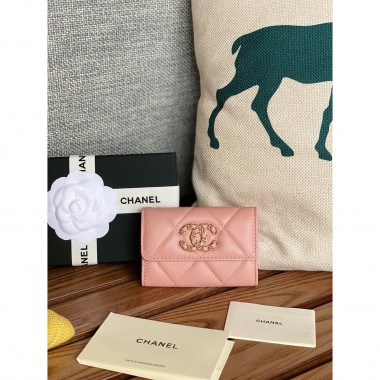 Chanel 19 Flap Card Holder