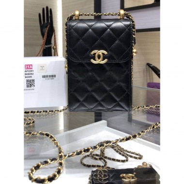 Chanel Chain Pochette in pelle 