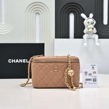 Cassa Chanel Vanity-Deep beige