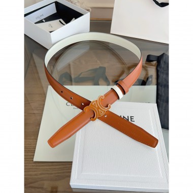 Cintura celine Triomphe Reversible 25mm 