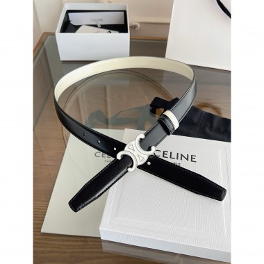 Cintura celine Triomphe Reversible 25mm 