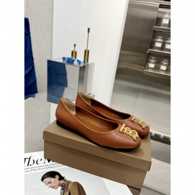 Burberry Check and leather Ballerinas , Size 35-42