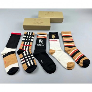 Burberry Socks ( 5 pairs ) 