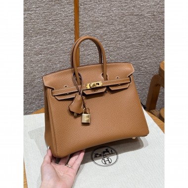 Hermes Birkin 25/ 30  in Epsom Leather-Brown