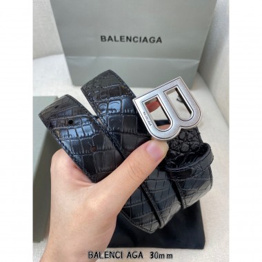 Balenciaga Cinture in pelle 30mm