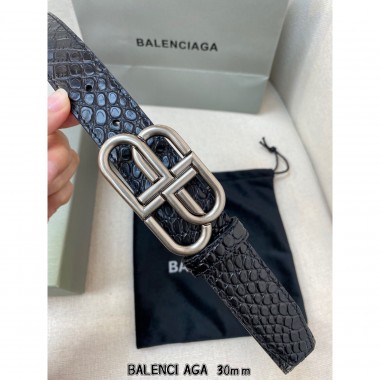 Balenciaga Cinture in pelle 30mm