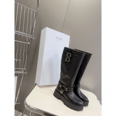 Celine Biker High Boots  