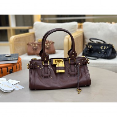 Borsa grande di Chloe Paddington-Grenat