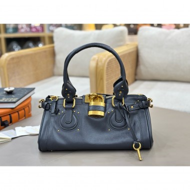 Borsa grande di Chloe Paddington-Black Navy