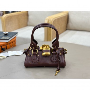 Borsa piccola Chloe Paddington-Grenat