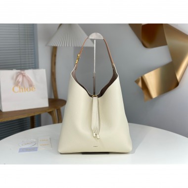 Borsa grande Marcie Hobo-Cream