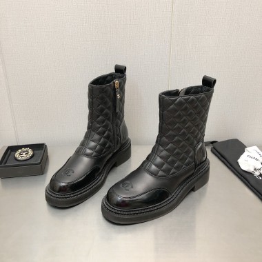 Chanel Leather Boots,  size 35-41