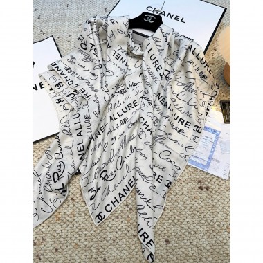 Chanel Silk and Wool Shawl 