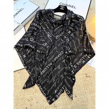 Chanel Silk and Wool Shawl 