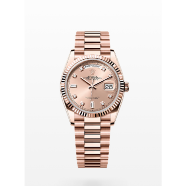 Rolex Day-Date 36mm , Oystersteel, 18K rose gold